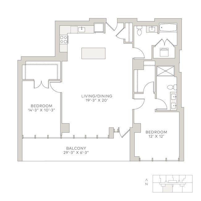 Floorplan - Solstice on the Park