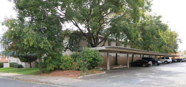 Parking Area - Pheasant Court Apartments