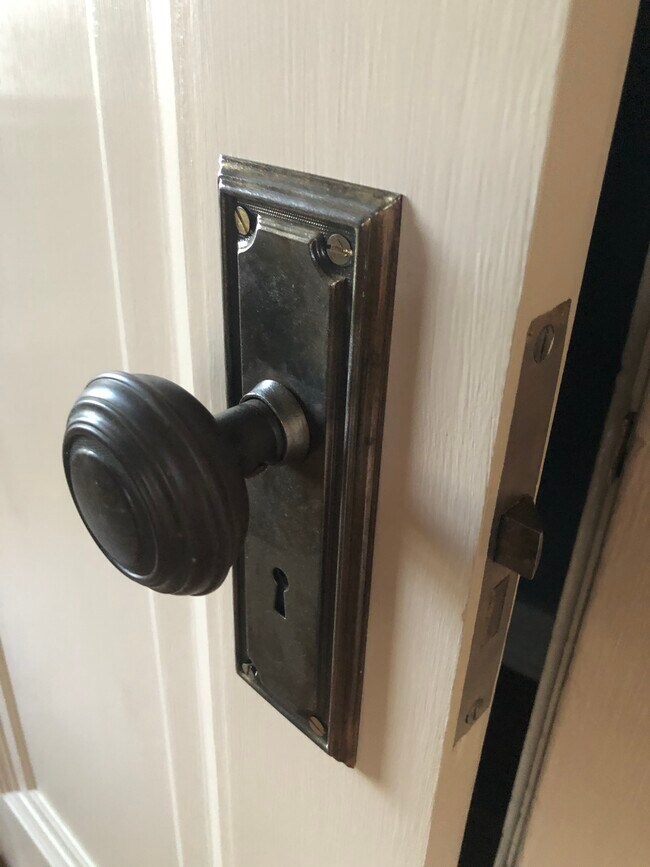 Door hardware all original - 903 E 2nd St