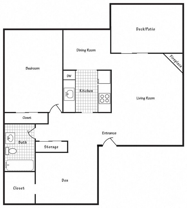 Floorplan - Royal Oaks Apartments