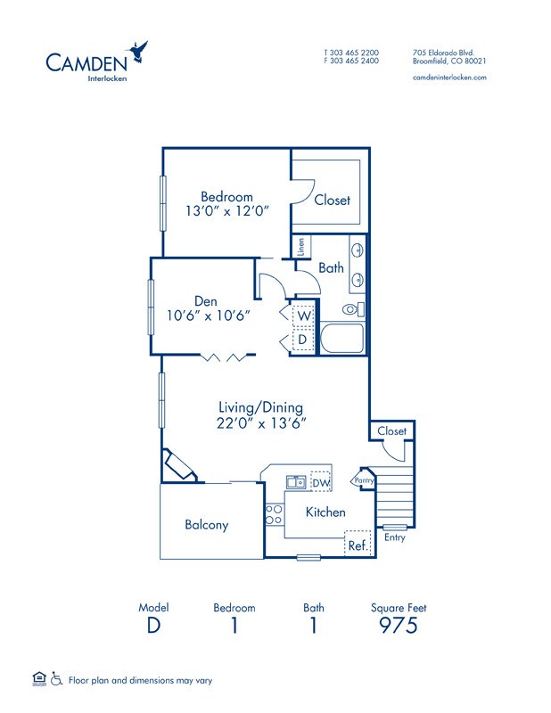 Floorplan - Camden Interlocken