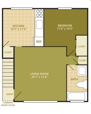 1BR/1BA - Matawan Station Apartments