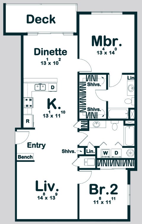 Floorplan - Elkhorn Landing
