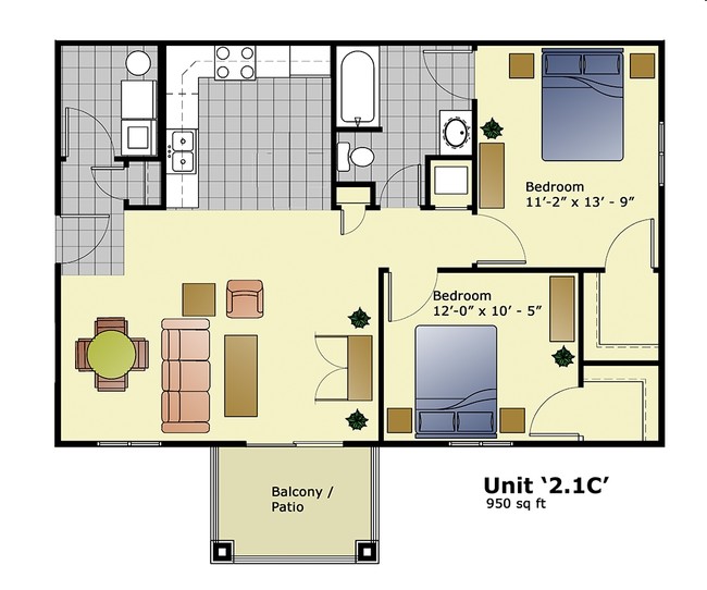 2.1C - Amberwood Apartments