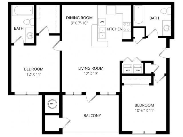 Floorplan - Legends at River Oaks