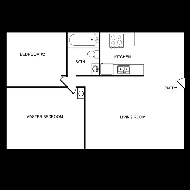 2BR/1BA - 3841 Hazelwood St