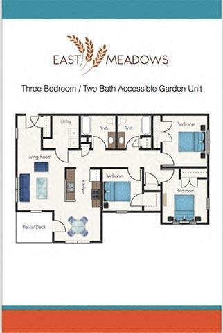 Floorplan - East Meadows Apartments