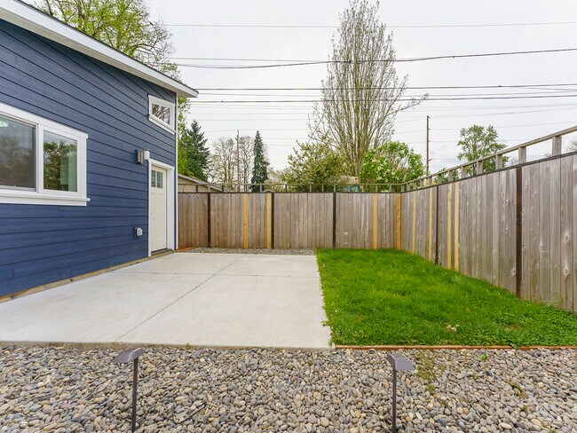 Patio and Yard - 3534 N Alaska Pl