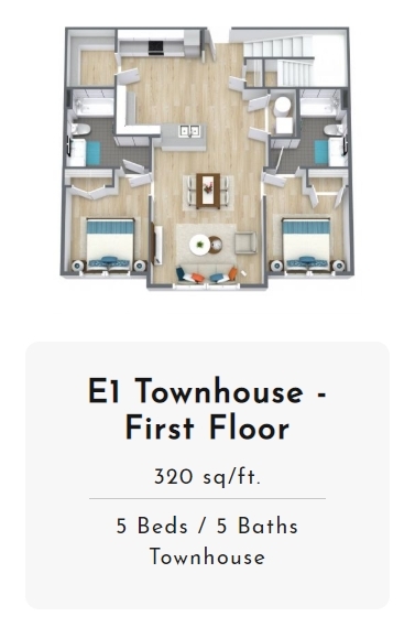 Floorplan - The Edge on Washington