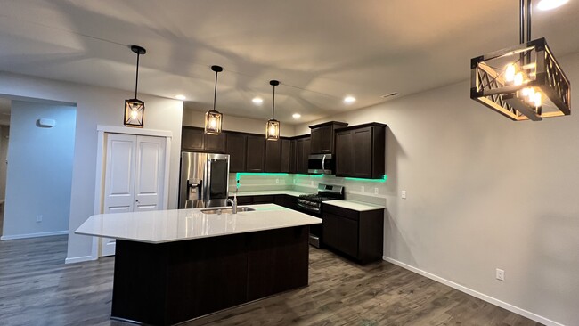 Kitchen with Counter lights - 9930 13th St SE