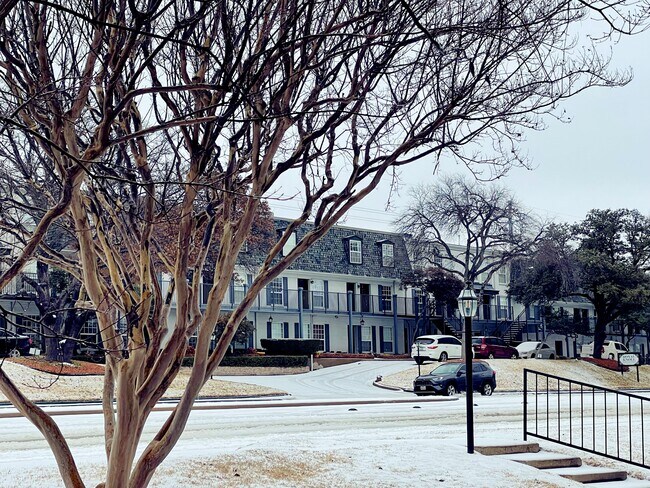 The view from the sitting room huge window. - 7718 Royal Ln