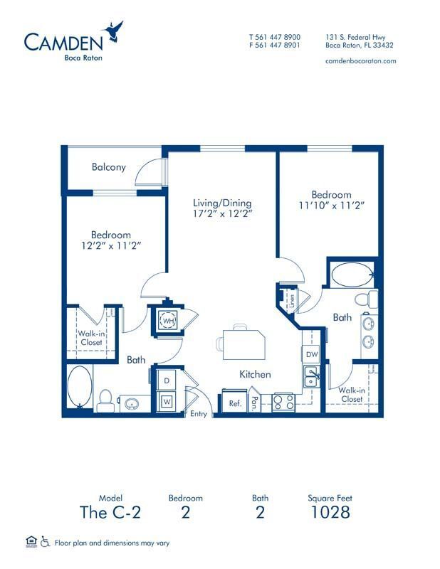 Floorplan - Camden Boca Raton