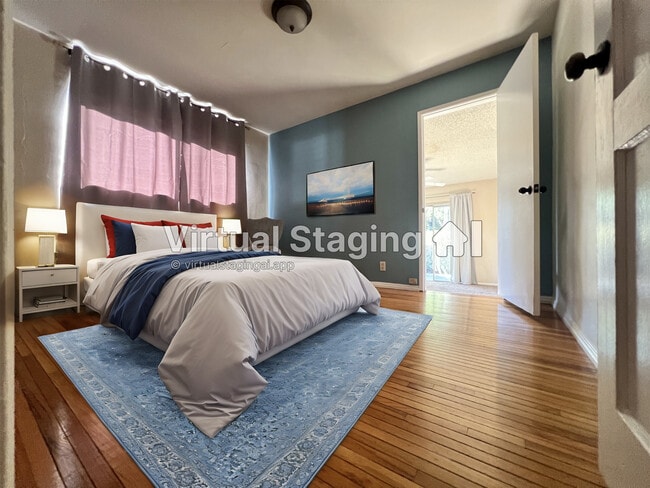 Middle bedroom (virtually staged) - 14340 Hatteras St