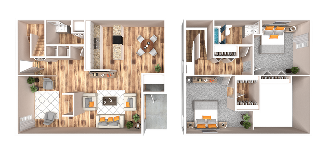 Two Bedroom One Bathroom - The Fitzgerald