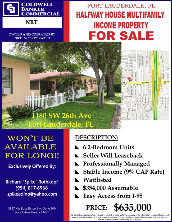 Marketing Brochure/Flyer - 1180 SW 26th Ave