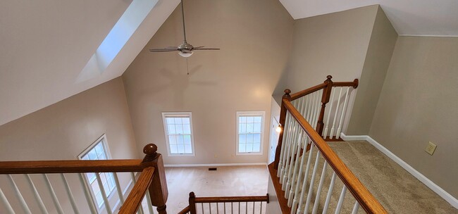 View of the master bedroom from the loft - 13 Steeple Ct