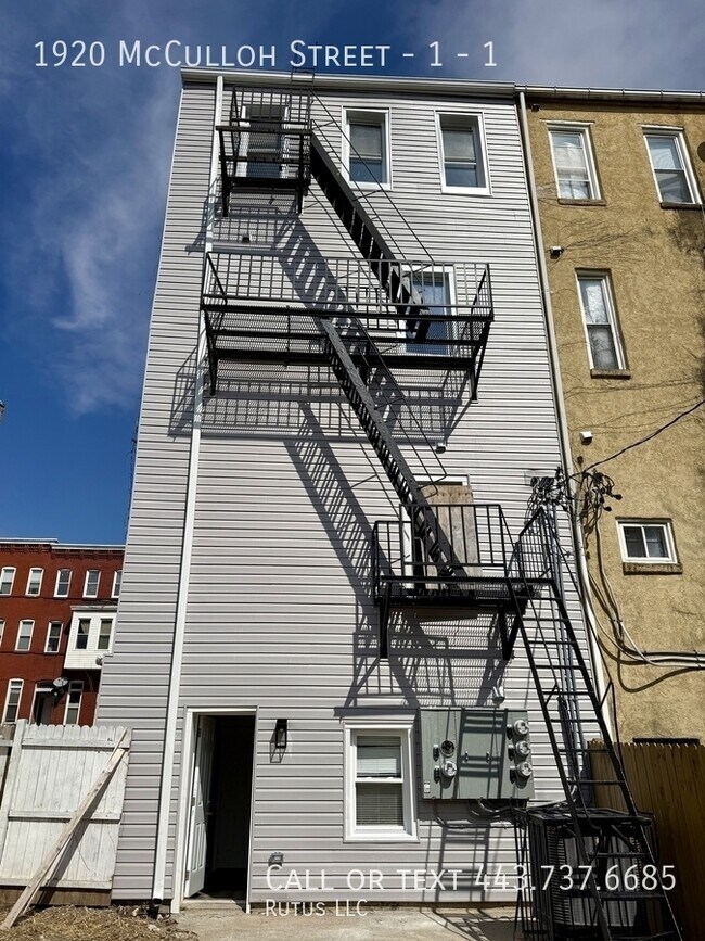 Building Photo - 1920 McCulloh St