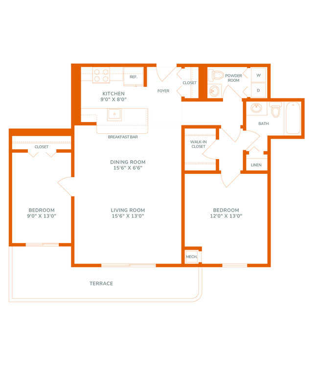 Floorplan - The Paramount