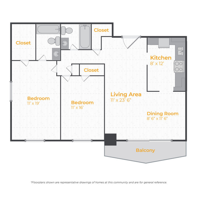 Floorplan - THE VANTAGE APARTMENTS