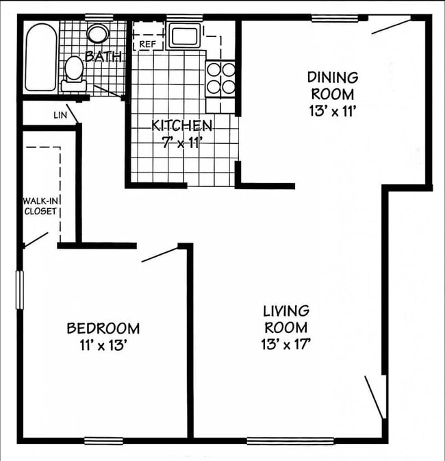 Twinbrook 1 Bed - Twinbrook Village