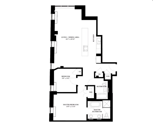 2BR/2BA - Henry Street Condominiums