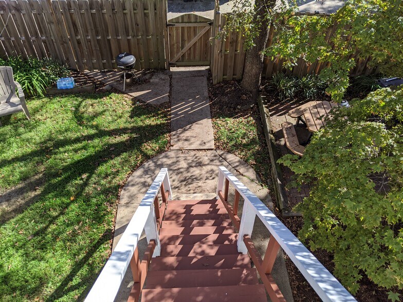 Rear Yard - 2443 40th St NW