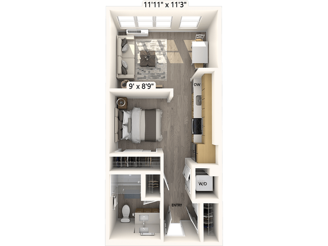 Floorplan - Avalon Redmond Campus