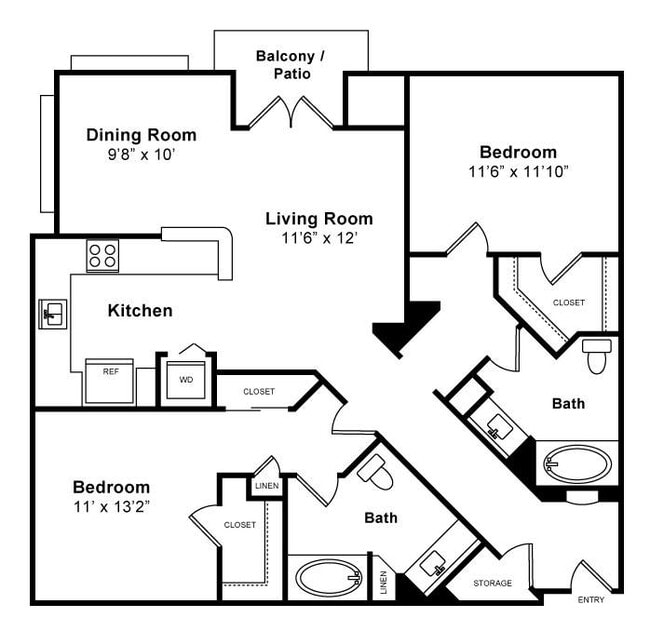 Floorplan - Windsor Hancock Park