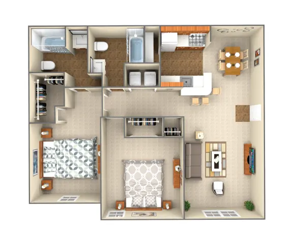 Floorplan - The Village at Johnson Creek