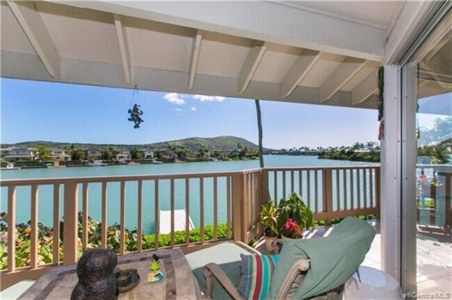 Lanai from Master Bedroom - 7007 Hawaii Kai Dr