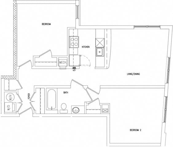 Floorplan - The Atrium