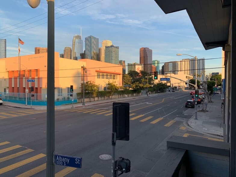 View from the Balcony - 1402 W Olympic Blvd