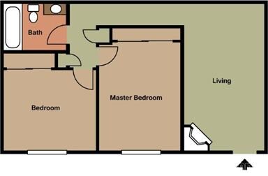 Floorplan - Queenston Plaza Apartments