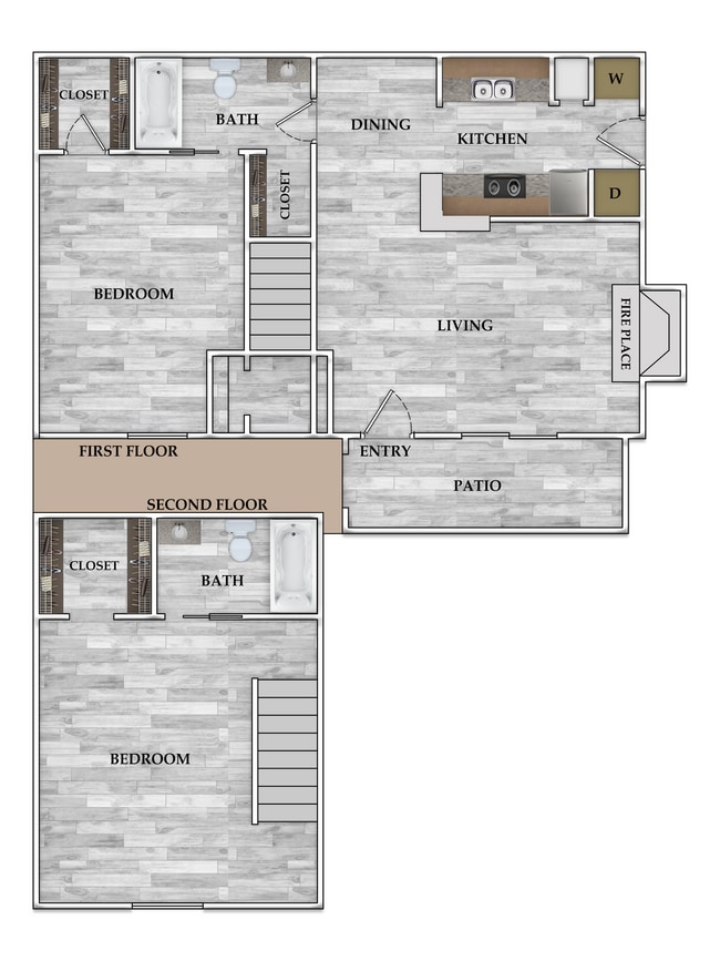 1019 SF - Serena Forest Apartments