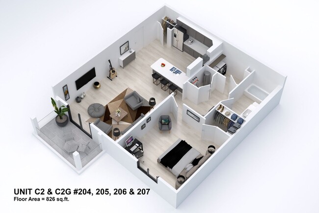 Interior Photo - The Flats at Westbury