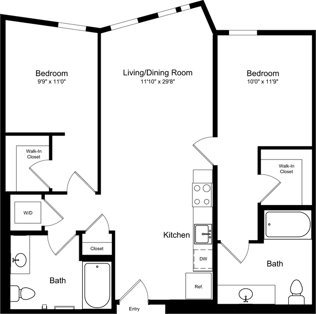 Floorplan - Potrero 1010