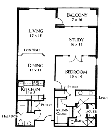 1BR/1.5BA - Richland Place