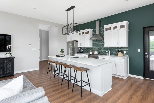 Kitchen w/10 ft Island & Quartz Counter Tops - The Washington