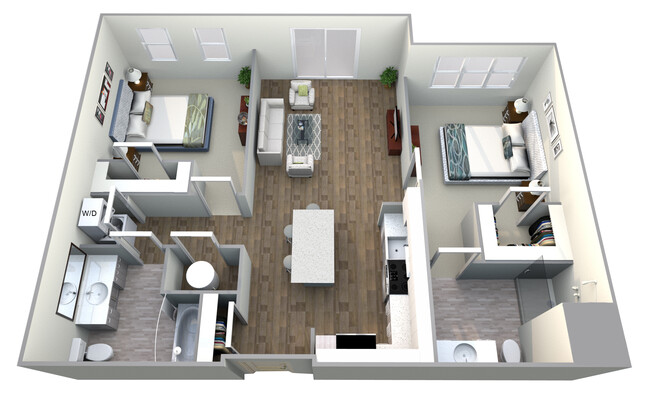 Floorplan - The Huntington