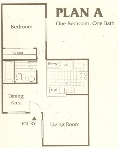 1BR/1BA - Summit Pointe Apartments