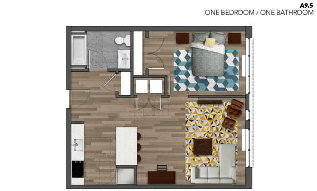 Floorplan - Falls Bridge Lofts