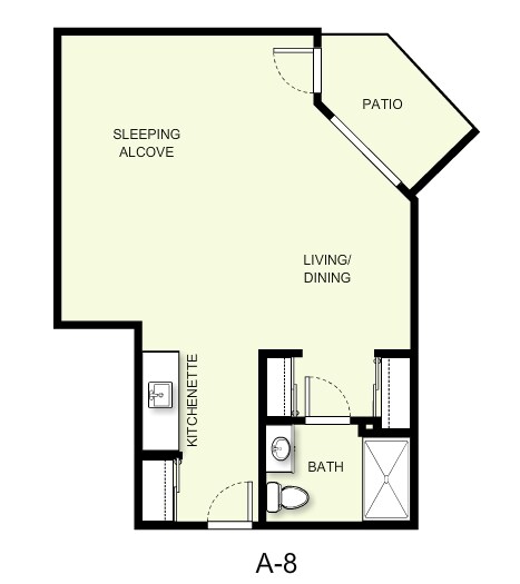 studio - The Lodge at Wake Forest