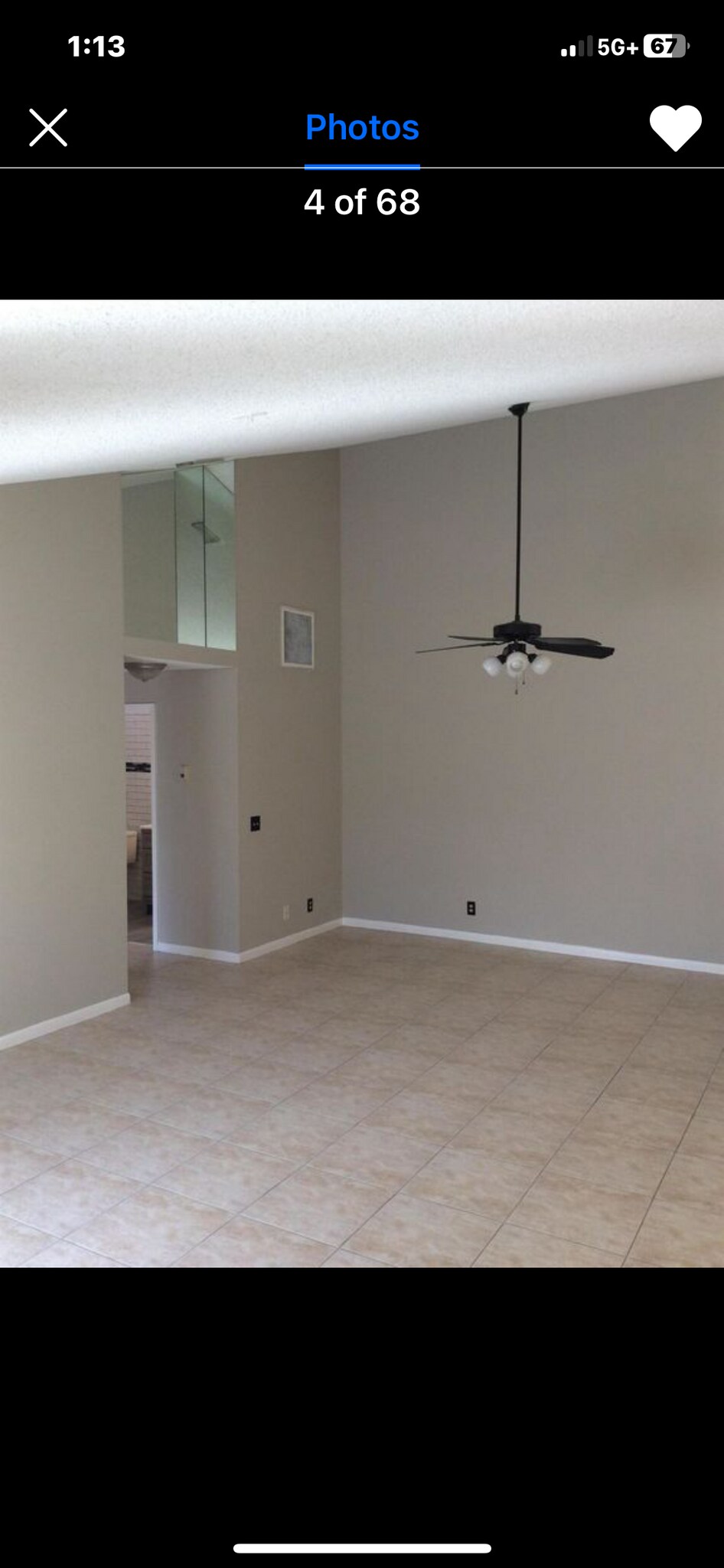Living/dining area - 4383 Woodstock Dr