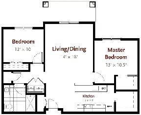 Floorplan - Glenmont Abbey Village Active Adult Living
