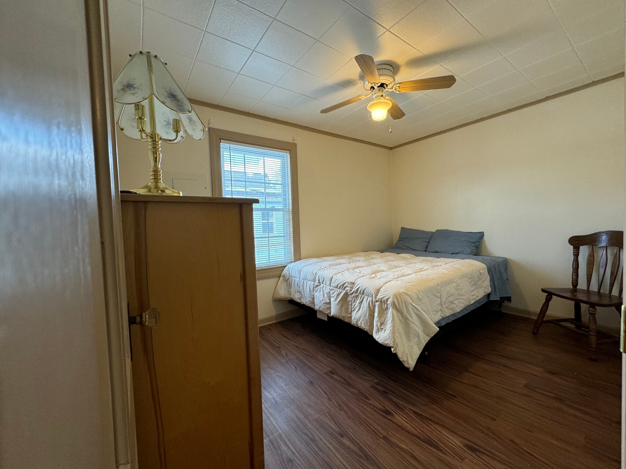 Bedroom with closet and ceiling fan - 12 Durant Ter