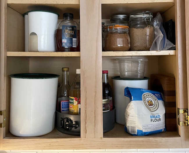 Spice up your meals from our well-stocked kitchen, complete with a wide array of condiments and jars - 524 Telegraph Canyon Rd