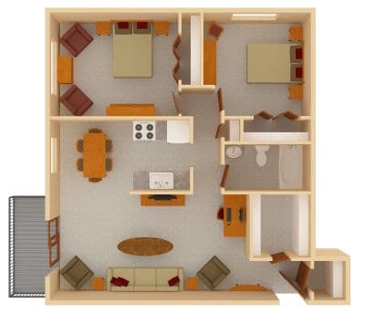 2BR/1BA - Larpenteur Villa