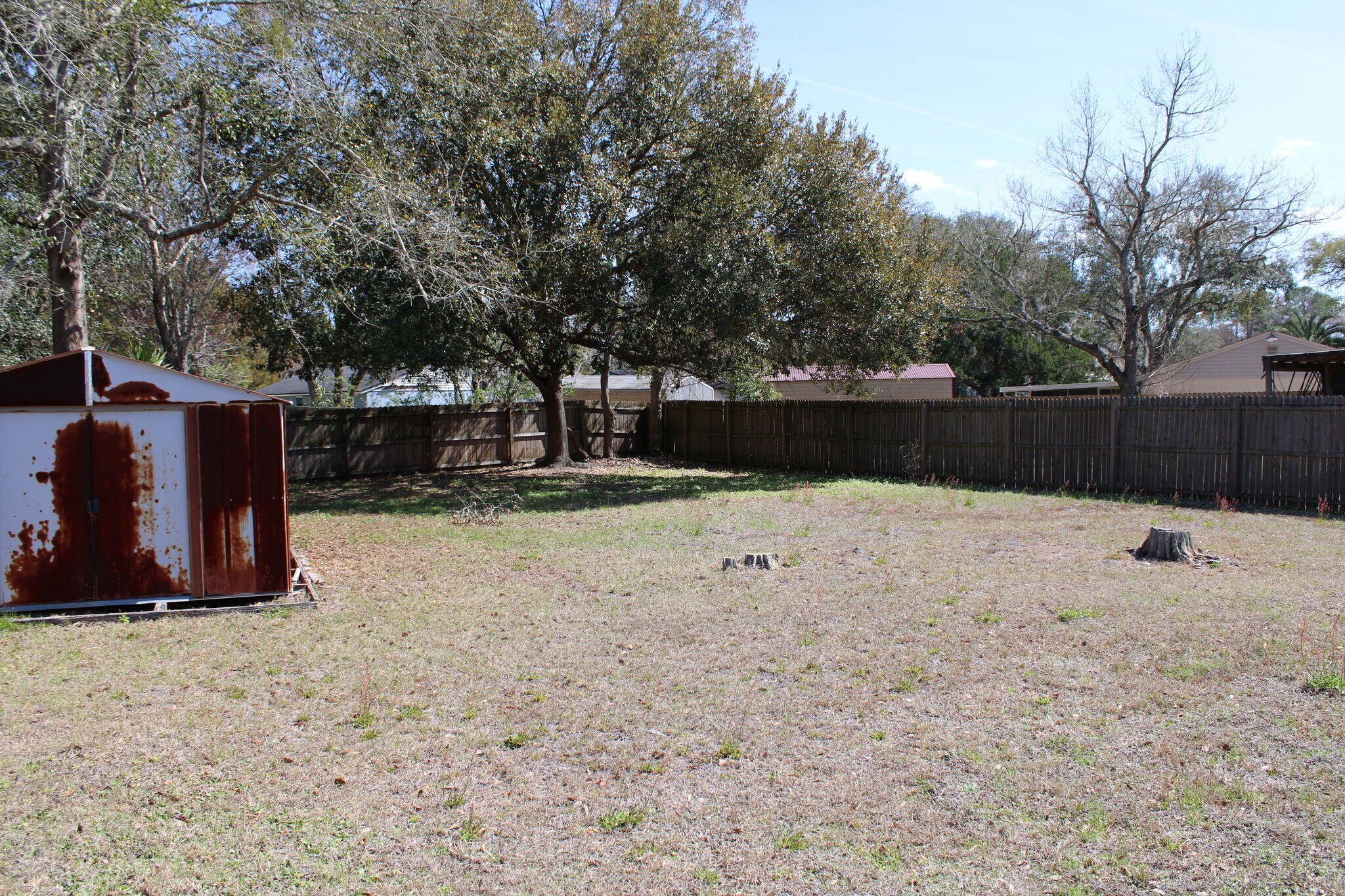 Backyard - 1563 Pawnee St