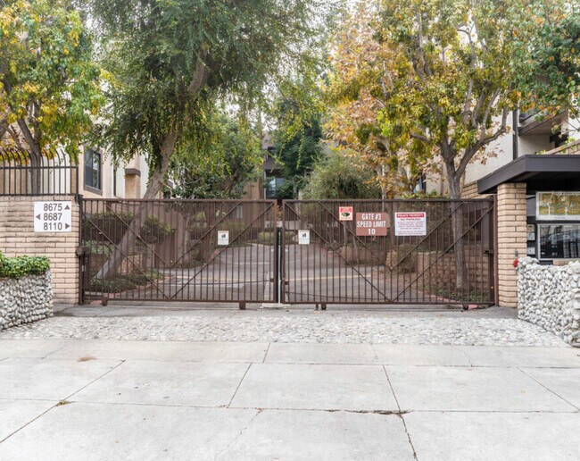 gated entry - 8675 Falmouth Ave