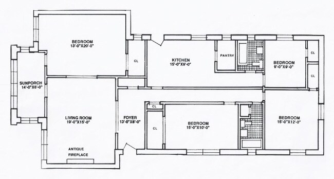 Floorplan - 1125 Davis St./ 1603-11 Ridge Ave.